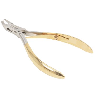 ForPro Gold Cuticle Nipper ¼ Jaw 