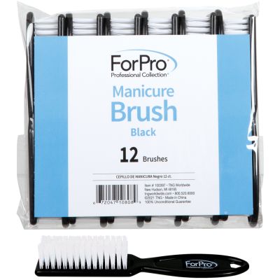 ForPro Premium Manicure Brush Black
