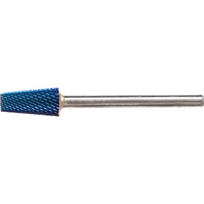 ForPro Expert Carbide Tungsten Fusion Blue Bit, Fine Grit, Ultra-Smooth Cutting All-In-One Bit for Cleaning, Polishing, Shaping, and Shortening, 3/32” Shank, 1 ½” L