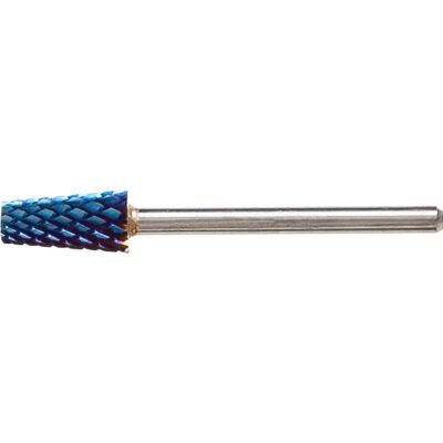 ForPro Expert Carbide Tungsten Fusion Blue Bit, X-Coarse Grit, Ultra-Smooth Cutting All-In-One Bit for Cleaning, Polishing, Shaping, and Shortening, 3/32” Shank, 1 ½” L