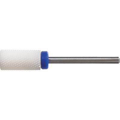 ForPro Expert Ceramic XL Barrel Bit, Medium Grit, Heat Resistant, One-Piece Construction with Less Dust and Friction, for Acrylics and Gels, Backfill Cutting, C-Curves, 3/32” Shank, 1 ½” L 