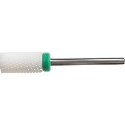 ForPro Expert Ceramic XL Barrel Bit, Coarse Grit, Heat Resistant, One-Piece Construction with Less Dust and Friction, for Acrylics and Gels, Backfill Cutting, C-Curves, 3/32” Shank, 1 ½” L 