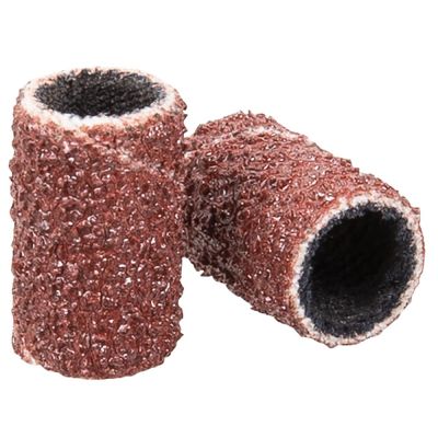 ForPro Brown Sanding Bands 80 Grit with 3/32” Shank Mandrel, Provide Consistent Grit Quality for Smooth and Even Abrasion, 100-Count 