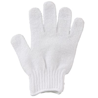 ForPro Premium Exfoliating Gloves White 6-pr.