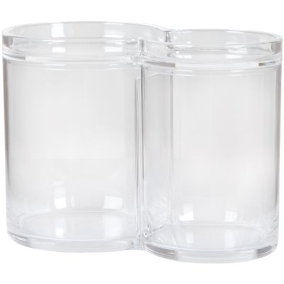 ForPro Acrylic Apothecary Canister Set