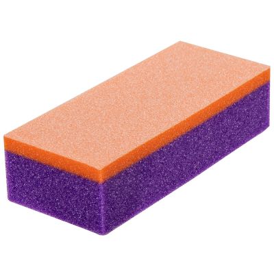 ForPro Expert Sanding Block, 80 Grit Purple/100 Grit Orange,