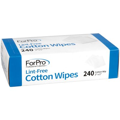 ForPro Lint-Free Cotton Wipes 240-ct.