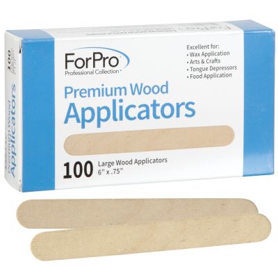 ForPro Premium Wood Applicators Large 100-Count.