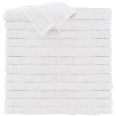ForPro Premium 100% Cotton All-Purpose Towels, White