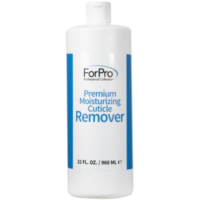 Premium Moisturizing Cuticle Remover, Softens and Hydrates Cuticles for Easy Removal, Includes Glycerin and Mineral Oil, 32 Oz. 