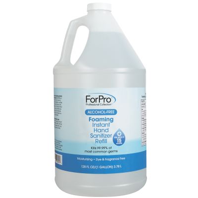ForPro Alcohol-Free Foaming Instant Hand Sanitizer Gallon Refill