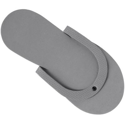 ForPro Comfy Thong Slippers Cool Grey 12-ct.