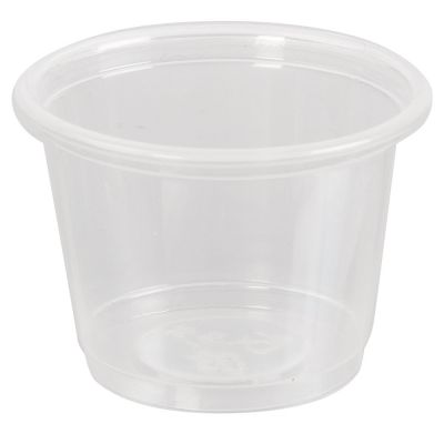 Plastic Souffle Cups 1 Oz. 2500-Count 