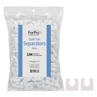 ForPro Sole Toe Separators, White