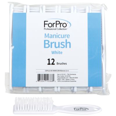 ForPro Premium Manicure Brush White 