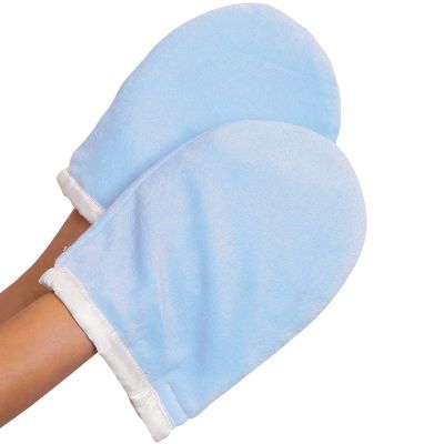 Paraffin Wax Works Thermal Mitts Blue