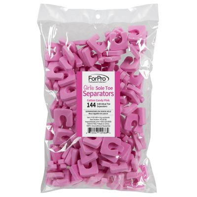 ForPro Sole Toe Separators Cotton Candy Pink 144-Count