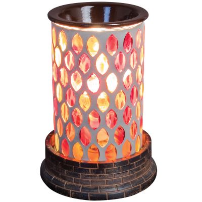 Scentworks Majestic Sunset Mosaic Halogen Wax Melter 1