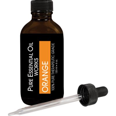 Pure Essential Oil Works Orange Oil, 4 Ounces
