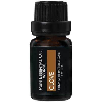 Pure Essential Oil Works Clove Oil Bottle