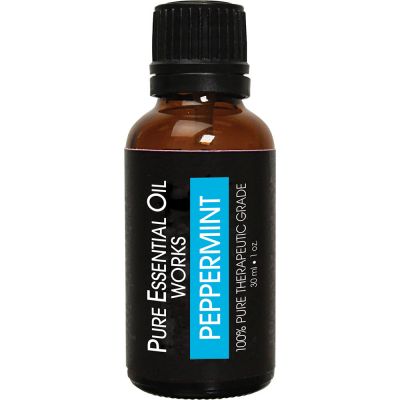Pure Essential Oil Works Peppermint Oil One-Ounce
