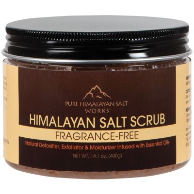 Pure Himalayan Salt Works Himalayan Salt Scrub Fragrance-free