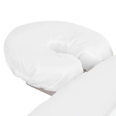 Premium Microfiber Massage Face Rest Cover White 