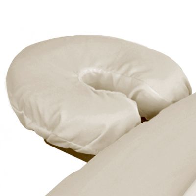 Premium Microfiber Massage Face Rest Cover Natural  