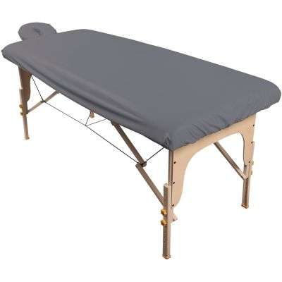 ForPro Waterproof Spa Treatment Massage Sheet Set Cool Grey 