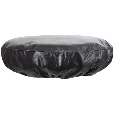 ForPro Premium Waterproof Table Stool Cover Black, 2 count