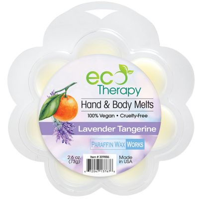 Paraffin Wax Works EcoTherapy Hand & Body Wax Melts, Lavender Tangerine 2.6 oz.