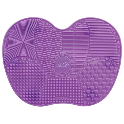 ForPro Silicone Makeup Brush Cleaning Mat - Front