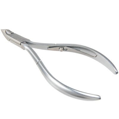 NH-05 Single Spring Lap Joint Stainless Steel Cuticle Nipper w/Medium Handle Jaw 12