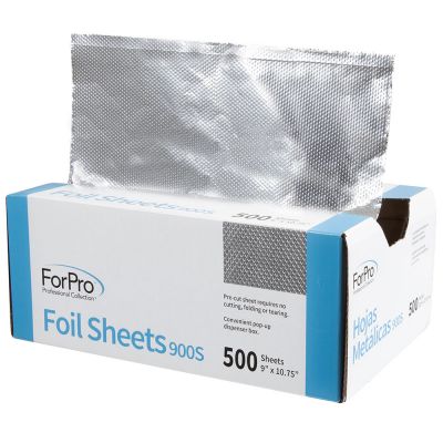 ForPro Embossed Foil Sheets 900S 9" x 10.75" Pop-Up Dispenser 