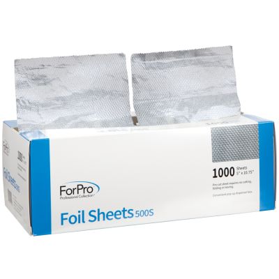 Embossed Foil Sheets 500S 5" x 10.75" Pop-Up Dispenser 1000 sheets 