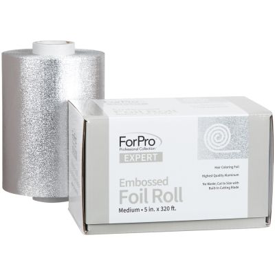 ForPro Expert Embossed Foil Roll, 5 inch x 320 feet 