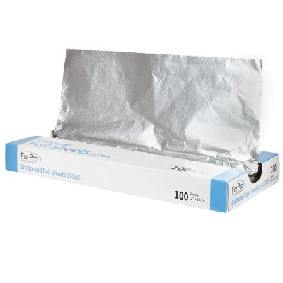 ForPro Embossed Foil Sheets 1200S 100-ct