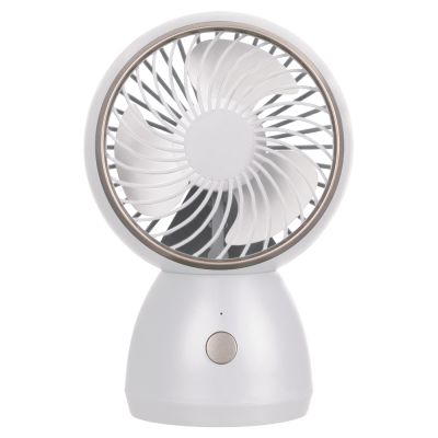 ForPro Premium Rechargeable Portable Desk Fan White