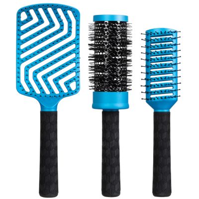 ForPro Expert Stylist Choice 3-Piece Hair Brush Set