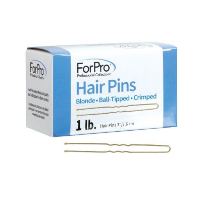 ForPro Hair Pins Blonde 3” L 1 Lb.