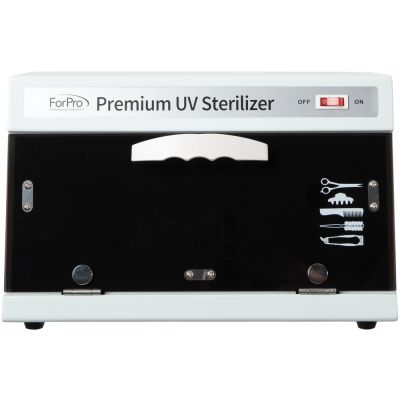 ForPro Premium UV Sterilizer, Eliminates Bacteria and Microbes, Sterilizes Towels and Implements
