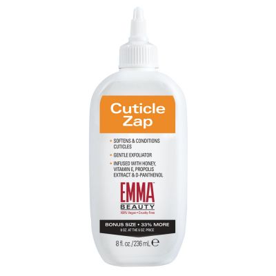 EMMA Cuticle Zap/Remover, 12+ Free Treatment, 8 Ounces