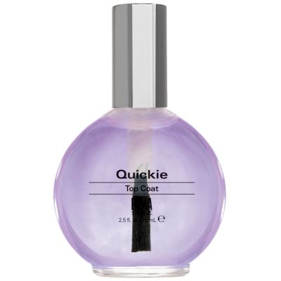 Quickie Top Coat, Fast Dry Nail Polish, 2.5 Ounces