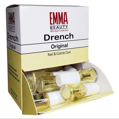 EMMA Beauty Drench Cuticle Oil Mini, 12+ Free Treatment, .135 Ounces, 40-Count