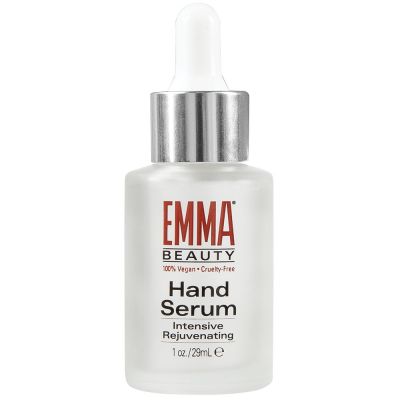 Bottle of EMMA Beauty hand serum 