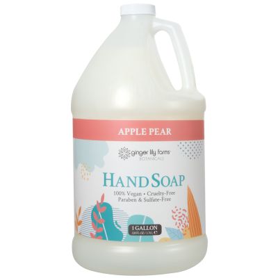 Ginger Lily Farms Botanicals All-Purpose Apple and Pear Hand Soap 1 Gallon