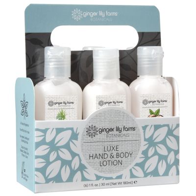 Ginger Lily Farms Botanicals Luxe Hand & Body Lotion Six Pack Gift Set