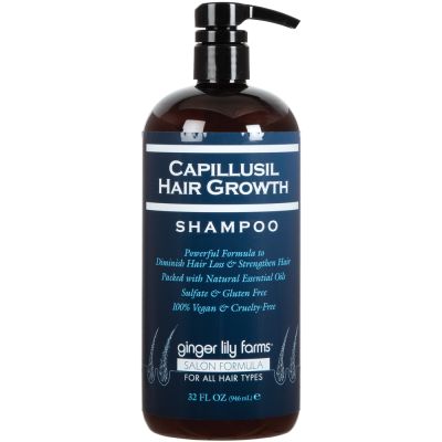 Ginger Lily Farms Salon Formula Capillusil Hair Growth Shampoo 