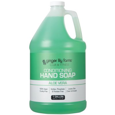 Ginger Lily Farms Club & Fitness Aloe Vera Conditioning Hand Soap, 1 Gallon