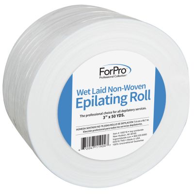 ForPro Premium Wet-Laid Non-Woven Epilating Roll 3" x 50 yds